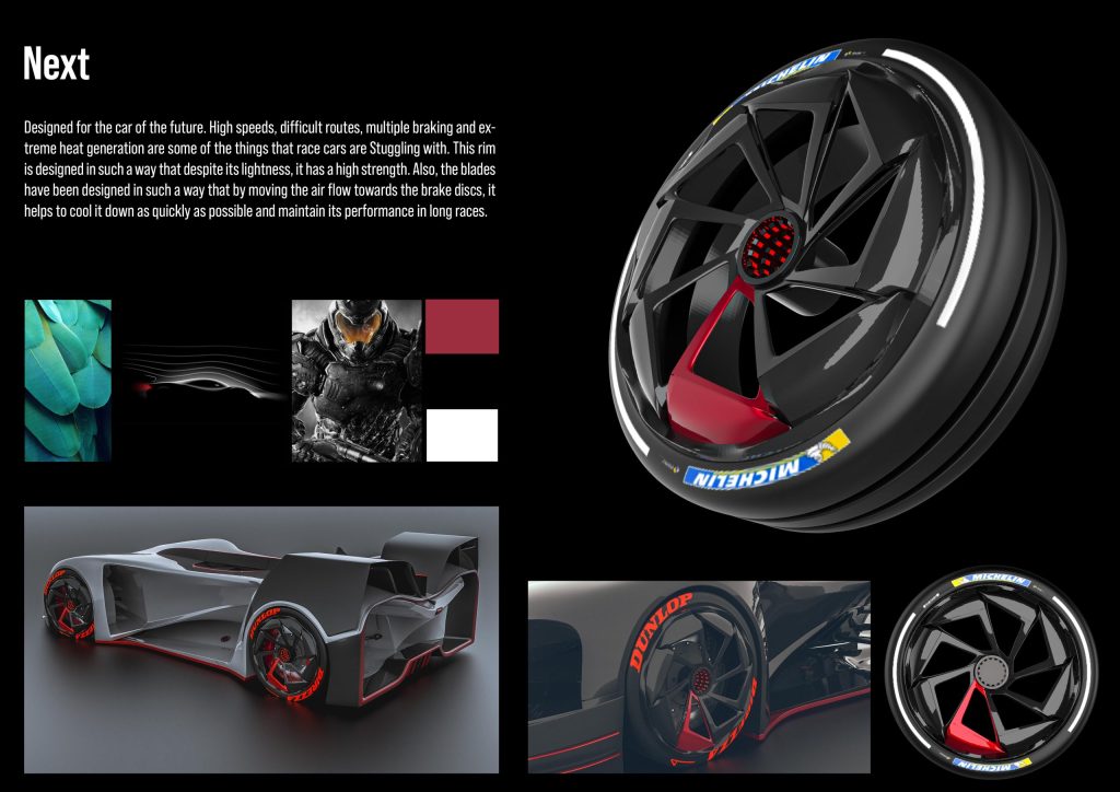 R1, the award-winning concept car designed by Mahan Rasouli, which won the IDA Design Gold Award in Transportation.