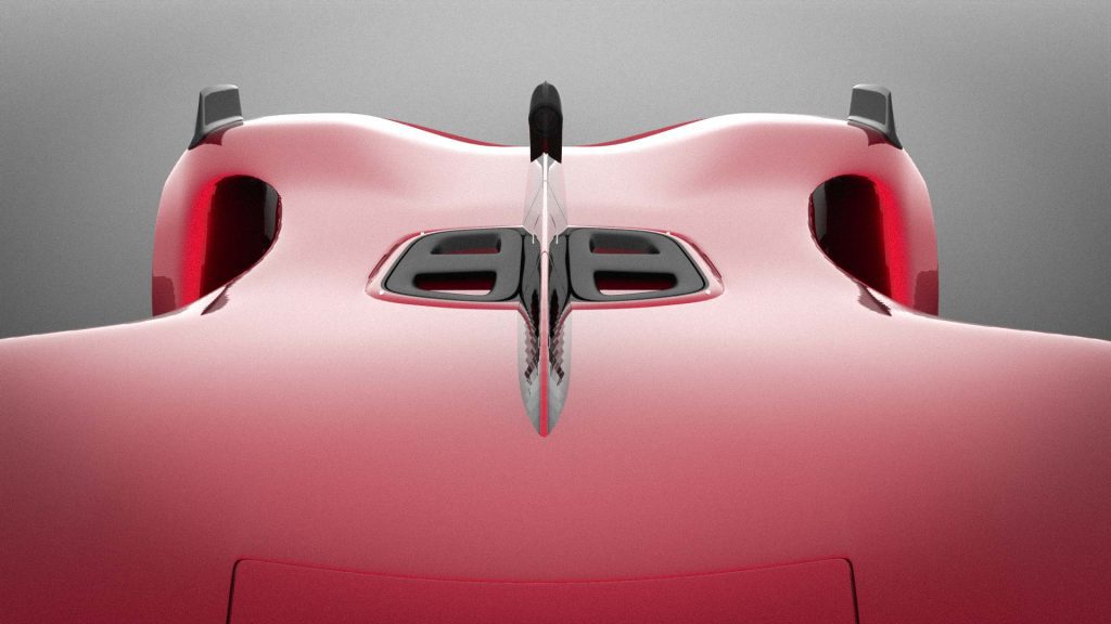 R1, the award-winning concept car designed by Mahan Rasouli, which won the IDA Design Gold Award in Transportation.