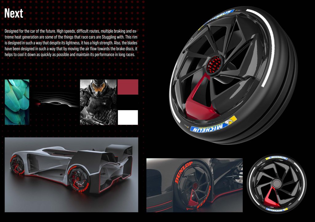 R1, the award-winning concept car designed by Mahan Rasouli, which won the IDA Design Gold Award in Transportation.