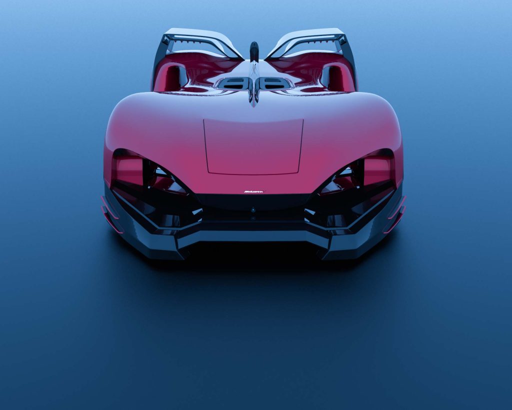 R1, the award-winning concept car designed by Mahan Rasouli, which won the IDA Design Gold Award in Transportation.