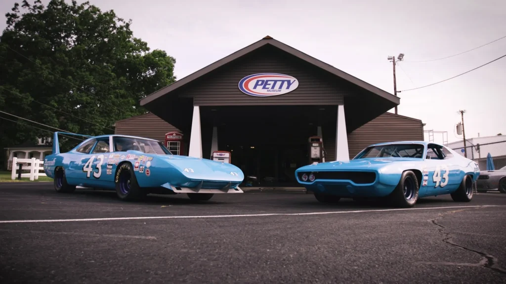 Plymouth GTX images highlighting classic American muscle car design, serving as a moodboard reference.