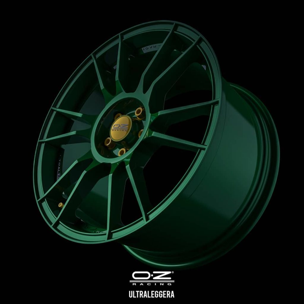 3D render of O.Z Ultraleggera rim by industrial designer Mahan Rasouli