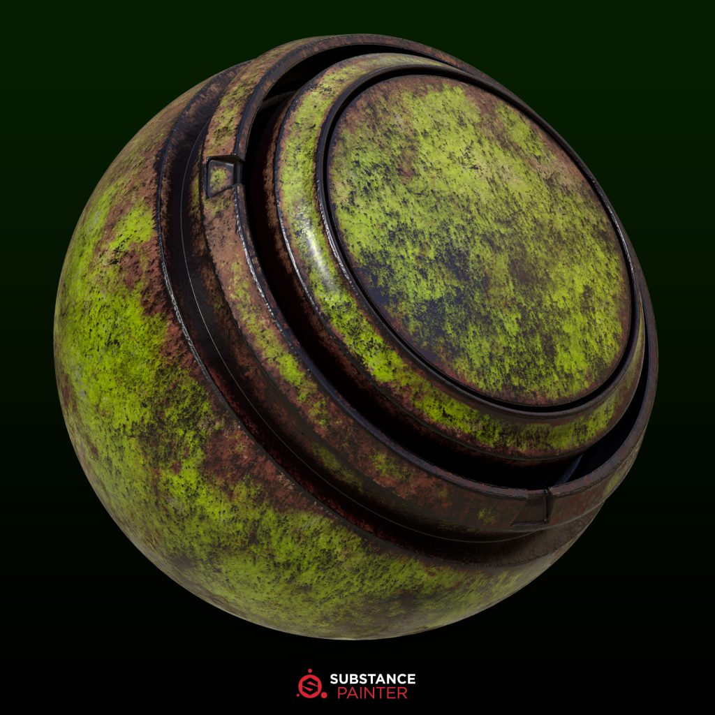 A collection of 14 unique material designs created in Substance 3D Designer, featuring various surface textures and patterns.