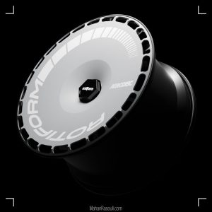 Rotiform Aerodisc Texture design and Render using Blender3D
