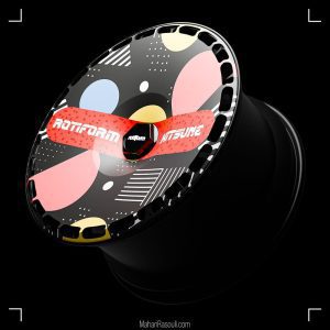 Rotiform Aerodisc Texture design and Render using Blender3D