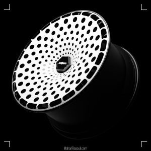 Rotiform Aerodisc Texture design and Render using Blender3D