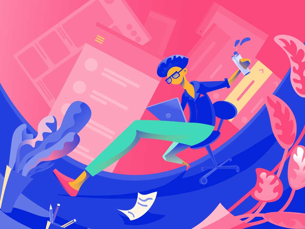 Bold and Vibrant Colors: The Graphic Design Trend That’s Taking Over