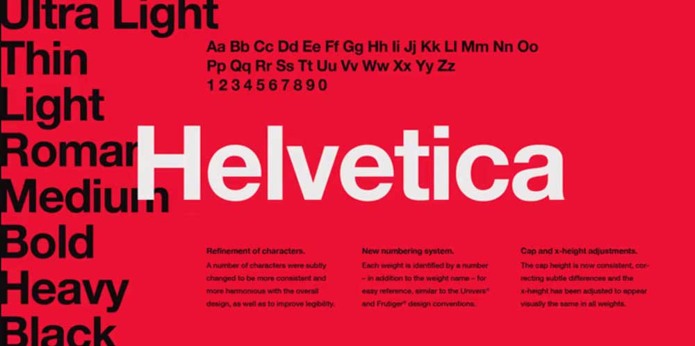 Helvetica: One of the Most Popular Fonts in the World