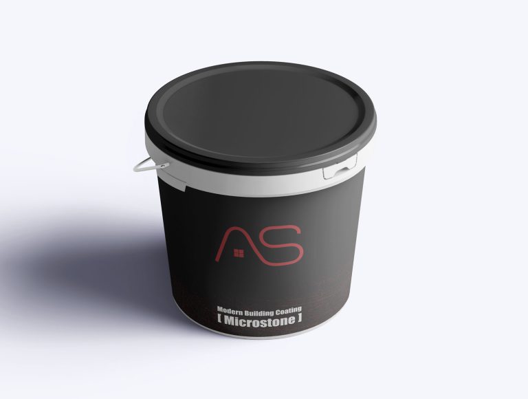 Paint Bucket Label design for Behsan Tak designed and presented by Mahan Rasouli