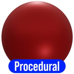 a material sphere showcasing high-quality procedural blender material with so many different variations and colors